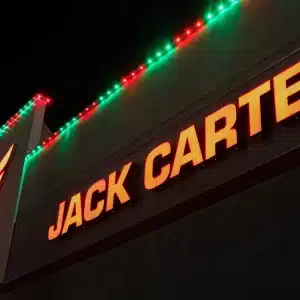roofline accents — commercial holiday lighting nyc programmable scenes