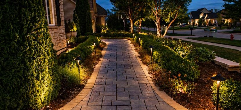 Light the Walkway From the Driveway 