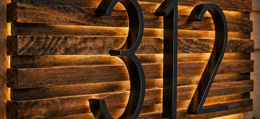 House Numbers Easy to See