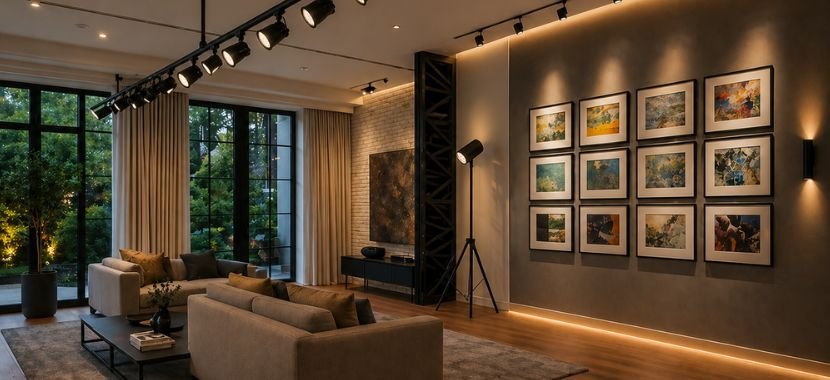 Rail Lighting for a Soft, Elegant Glow